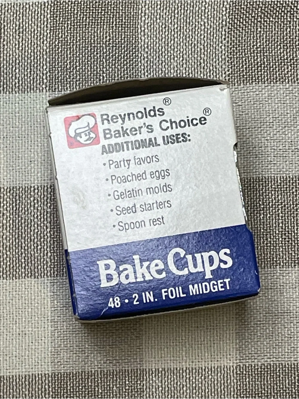 Vintage Reynolds Baker's Choice Silver Foil Bake Cups - 48 Count